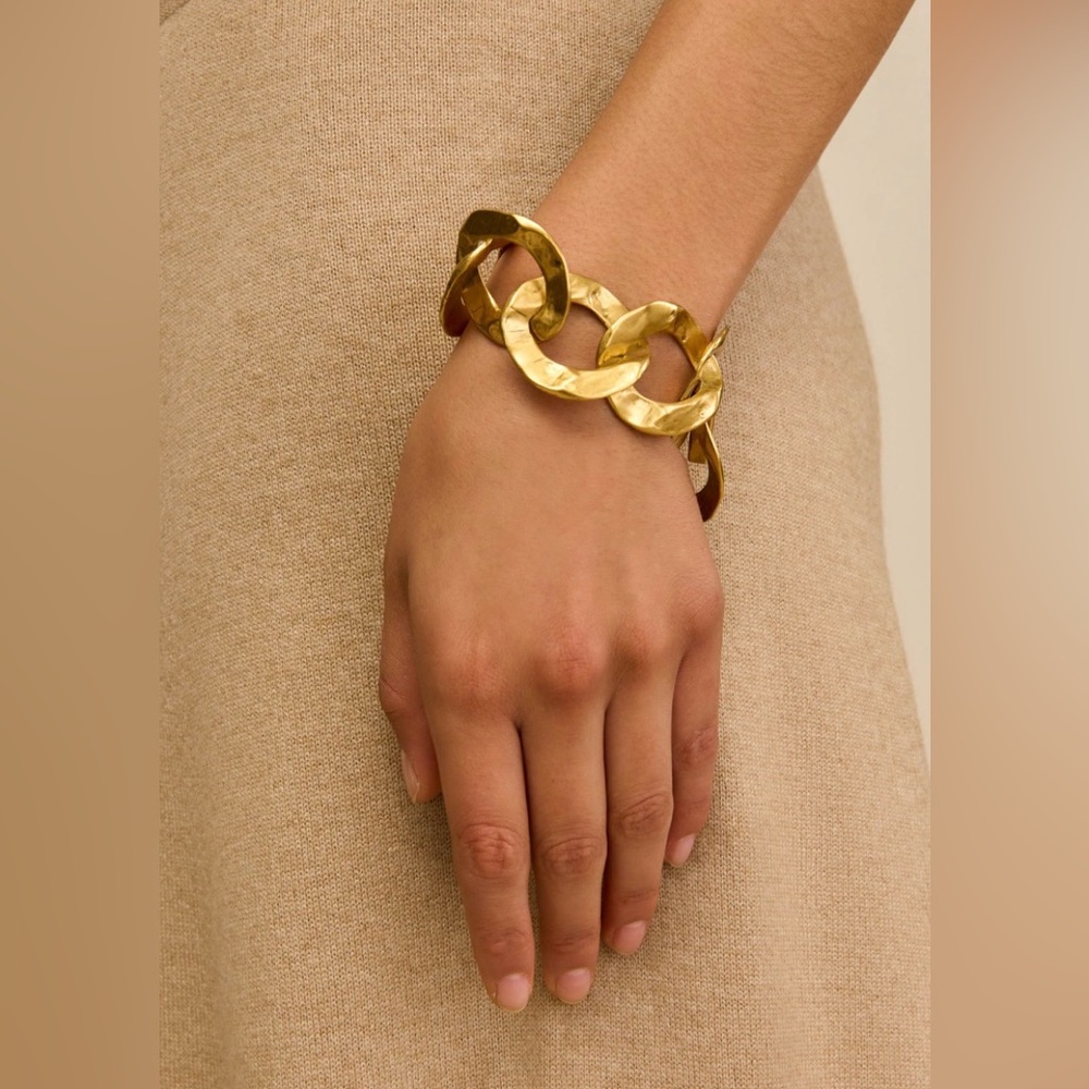 Cult Gaia Dulce Bracelet Antique Brass NWT w/ Box & Dust Bag